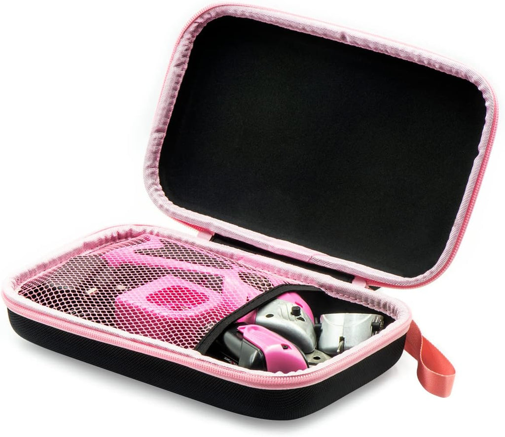 Pink Power Storage Case for Cordless Electric Scissor and Box Cutter