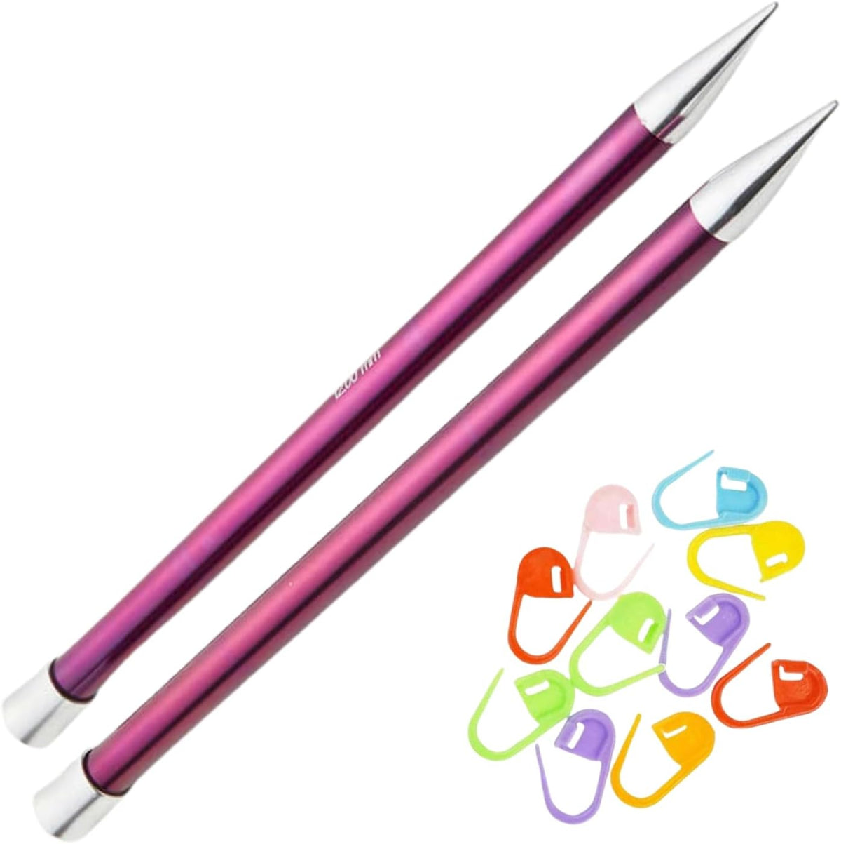 KnitPro Zing 10-Inch US 17 (12.0mm) Straight Single Point Knitting