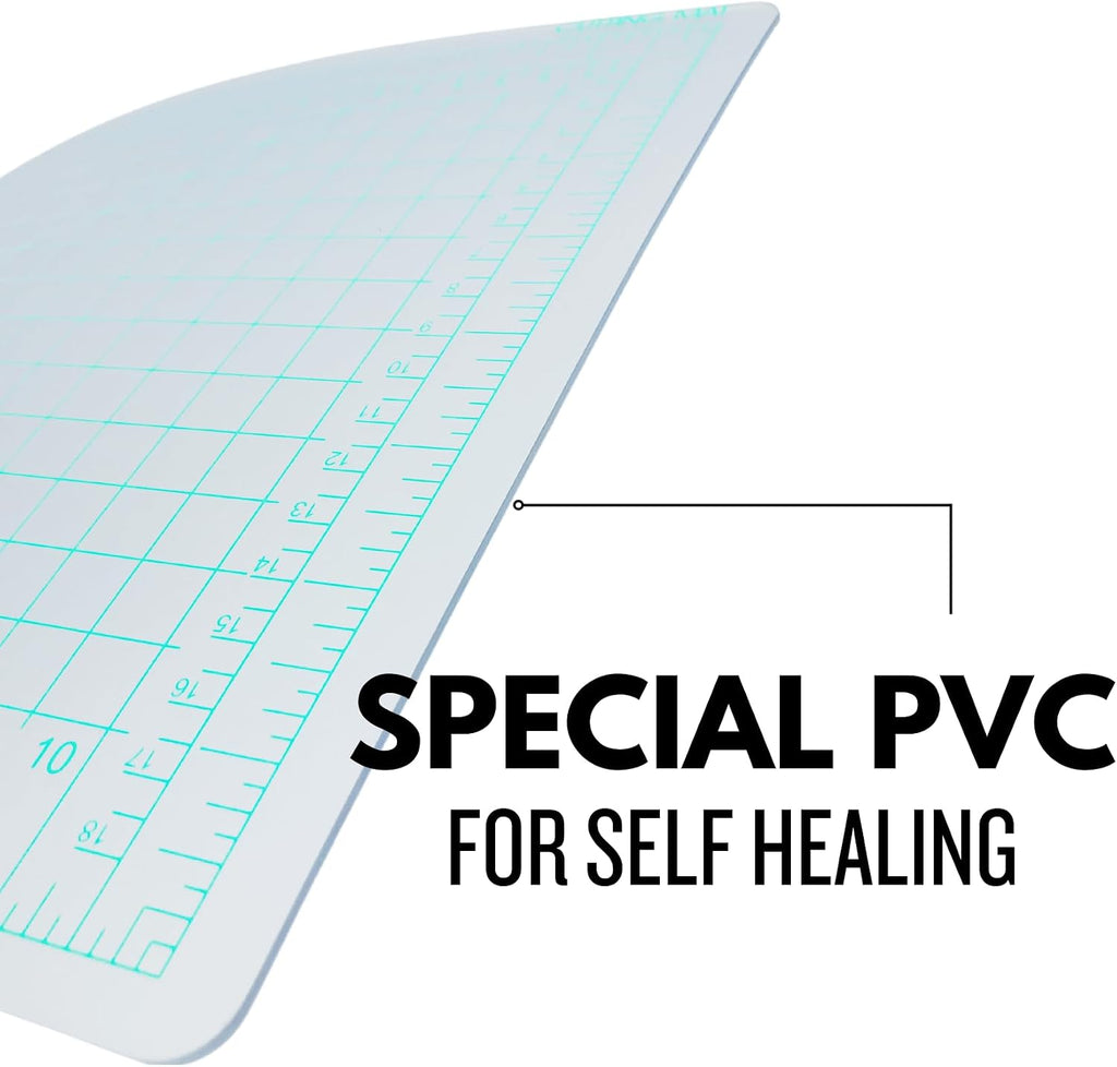 ARTIST'S BEST 12 x 18" Clear Self Healing Cutting Mat