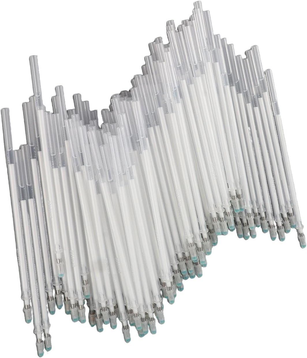100Pcs Fabric Marking Refills, White, High Temperature Disappearing