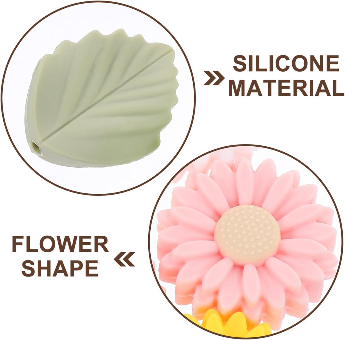 12pcs Colorful Knitting Needle Stoppers Silicone Needle Point