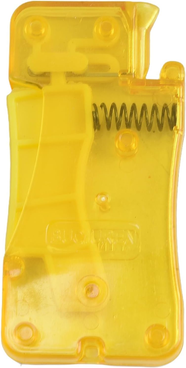 Yellow Spring Needle Threader 3.5cm Automatic Tool