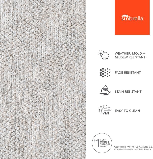 Sunbrella Improve Stucco (Textured) Upholstery Fabric by the Yard