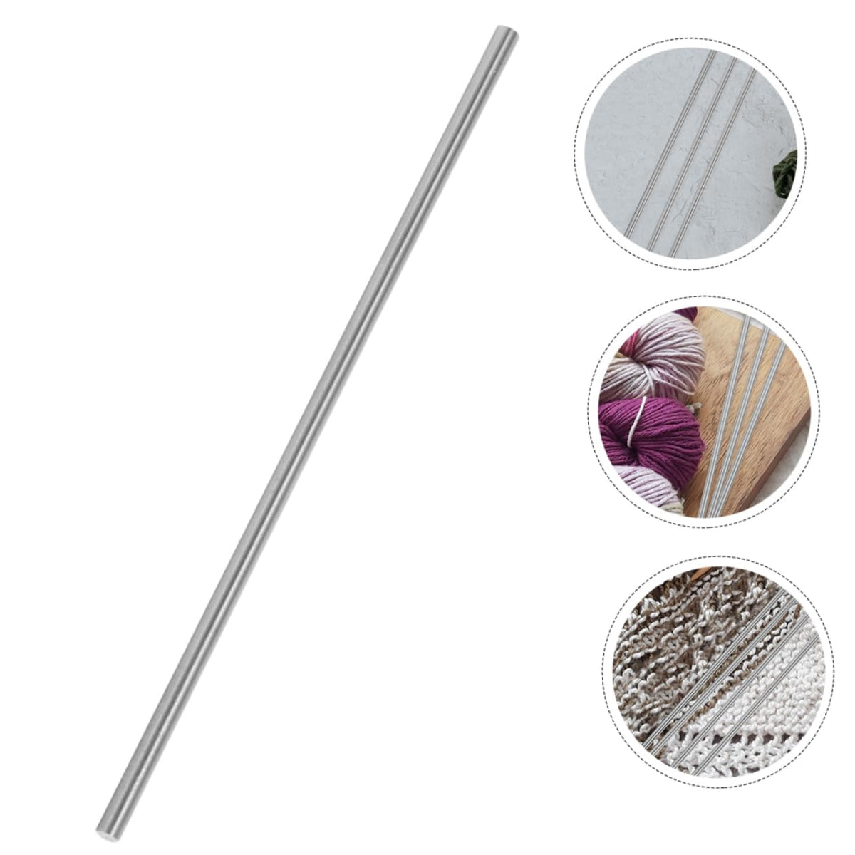 DIY Crochet Board Fixing Rods Stainless Steel Knitting Tools Blocking