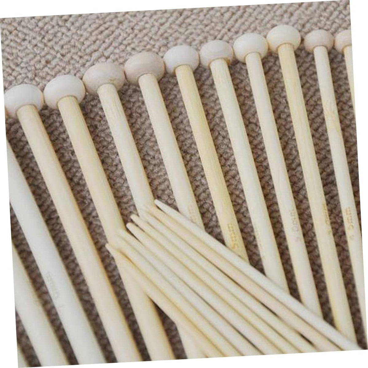 36 Piece Single Pointed Knitting Needles Set for DIY