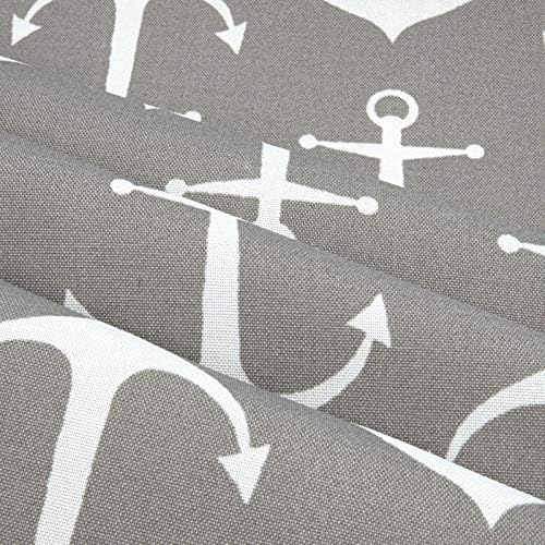 Premier Prints Indoor/Outdoor Sailor Grey, Fabric by the Yard