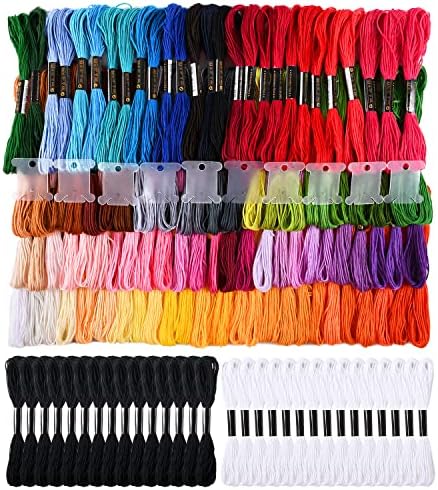 VICOVI Friendship Bracelet String Kits, 100 Colors Embroidery Floss