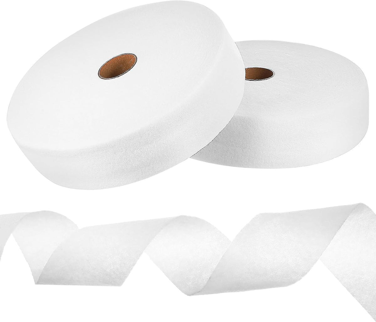 2 Rolls Nonwoven Batting Roll for Quilting Crafting and Sewing