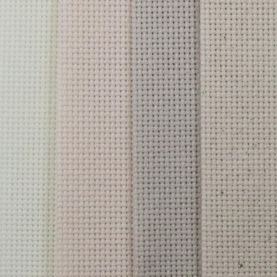 KCS 4 pc of 12" x 18" (30cmx45cm) Counted Cotton Aida Cloth Cross
