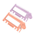 Gadpiparty 2pcs Sheep Crochet Gauge Ruler Lightweight Measuring Tool