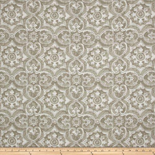Premier Prints 0553889 Outdoor Athens Fabric by The Yard, Coconut