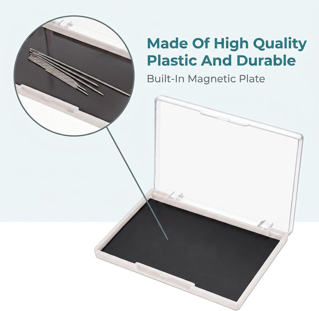 Magnetic Needle Case Portable Needle Holder Case Pin Storage Box