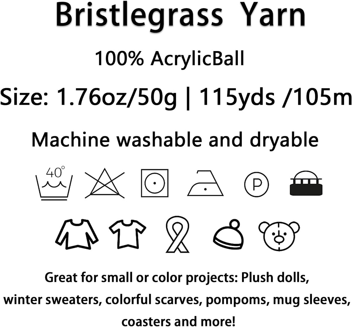 Candlelight Big Twist Yarn Yarn Assorted Acrylic Yarn Skeins Each for