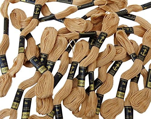 Anchor Hand Cross Stitch Stranded Cotton Embroidery Thread Floss Pack