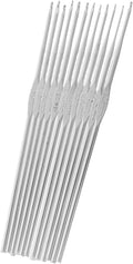 12 Piece Stainless Steel Crochet Hook Kit for Fine Thread