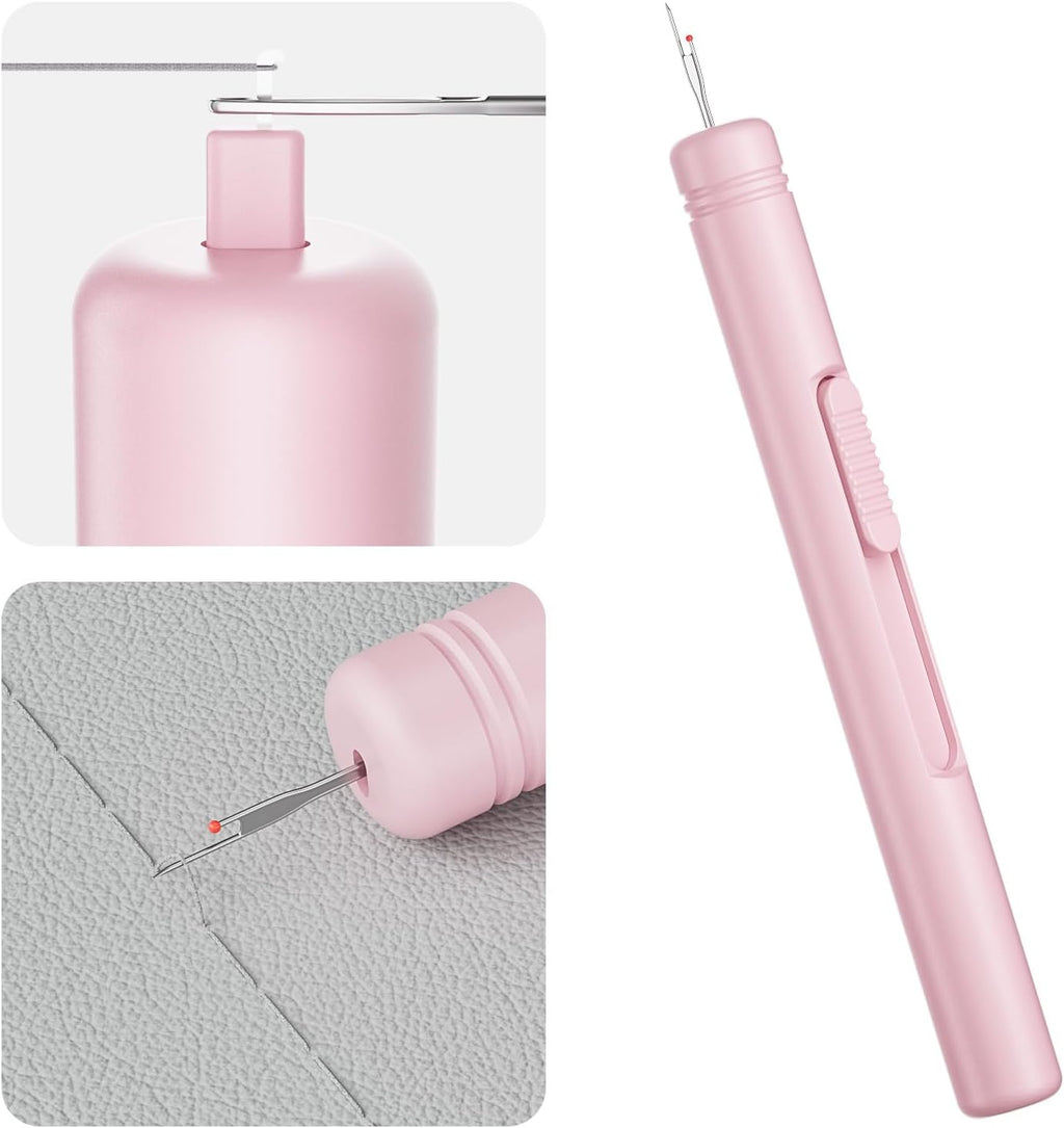 2 in 1 Automatic Needle Threaders Seam Ripper Sewing Tools Family Life