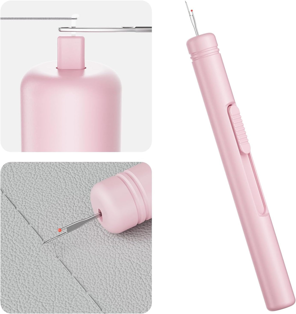 2 in 1 Automatic Needle Threaders Seam Ripper Sewing Tools Family Life