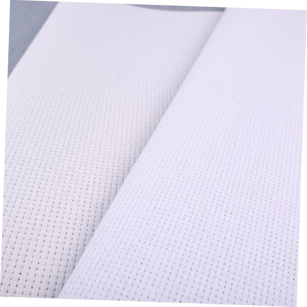 DIY Cross-Stitch Cloth for Women, Handmade Embroidery Fabric White