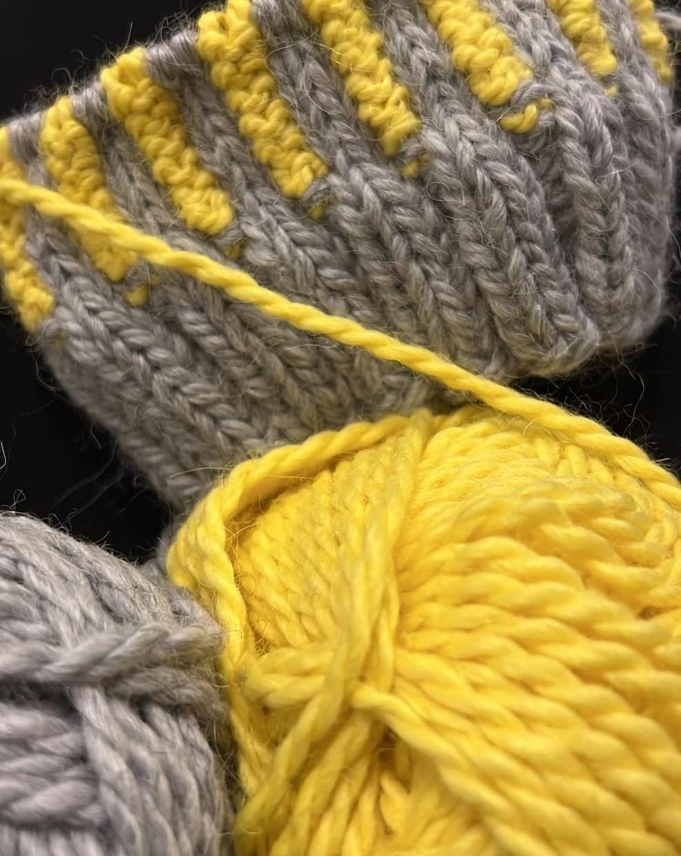 (3 Small Gorgeous Skeins) Alpaca Yarn Blend Umayo [165 Yards Total]