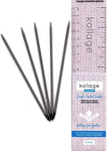 Kollage Square® Double Pointed Needles, 6" / 15 cm, Set of 5