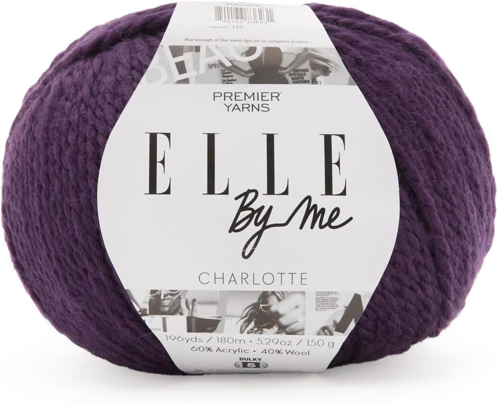 Premier Yarns ELLE by Me Charlotte, Bulky Yarn for Crocheting and