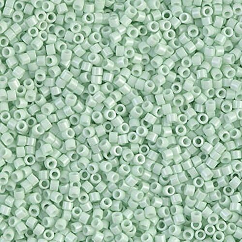 Miyuki Delica Seed Beads Bundle, 21GM, Size 11/0, Opaque Pink
