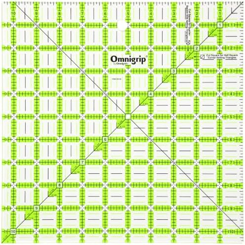 Dritz Omnigrid Square Ruler Value Pack, 3 Count Pack
