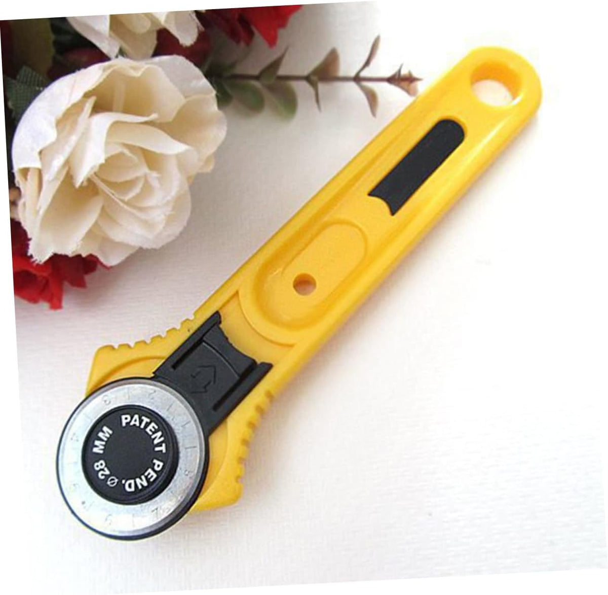 2pcs Manual Rotary Cutter Wheel for Fabric Vinyl Leather 28mm 45mm