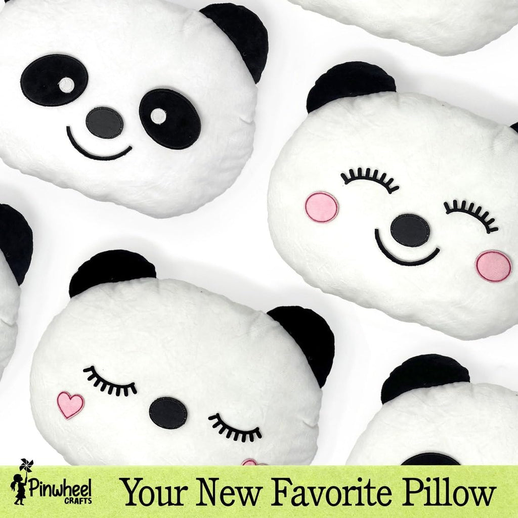 Pinwheel Crafts Beginner Sewing Kit for Kids 8-12 with DIY Panda