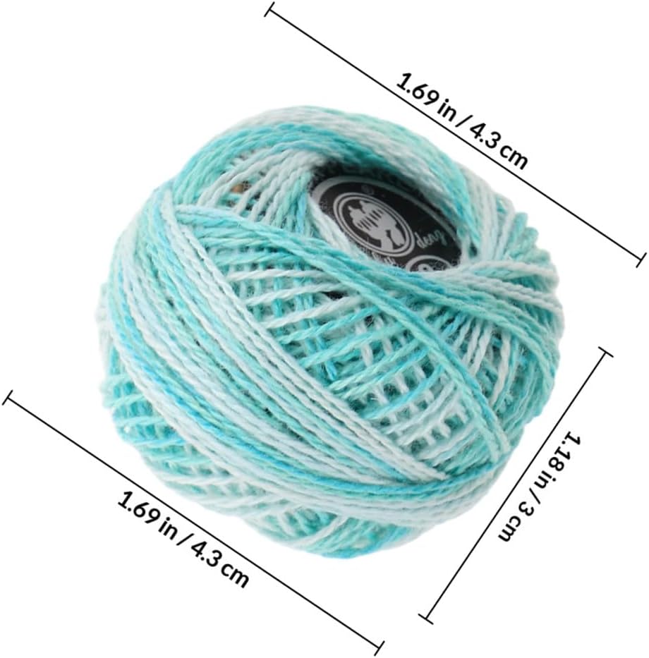 Cotton Embroidery Floss Set for Boy Girl Beginners 12 Pieces