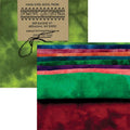 Primitive Gatherings Hand Dyed Wool Brights 2 Charm Pack 10 5-inch