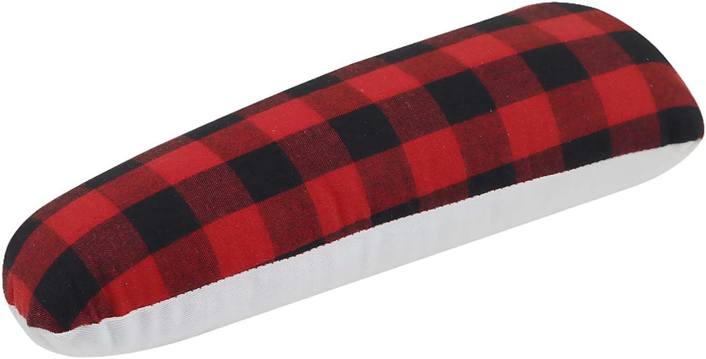 Nobirise Seam Roll Pressing Pad, Red Black Plaid Tailors Ironing Ham