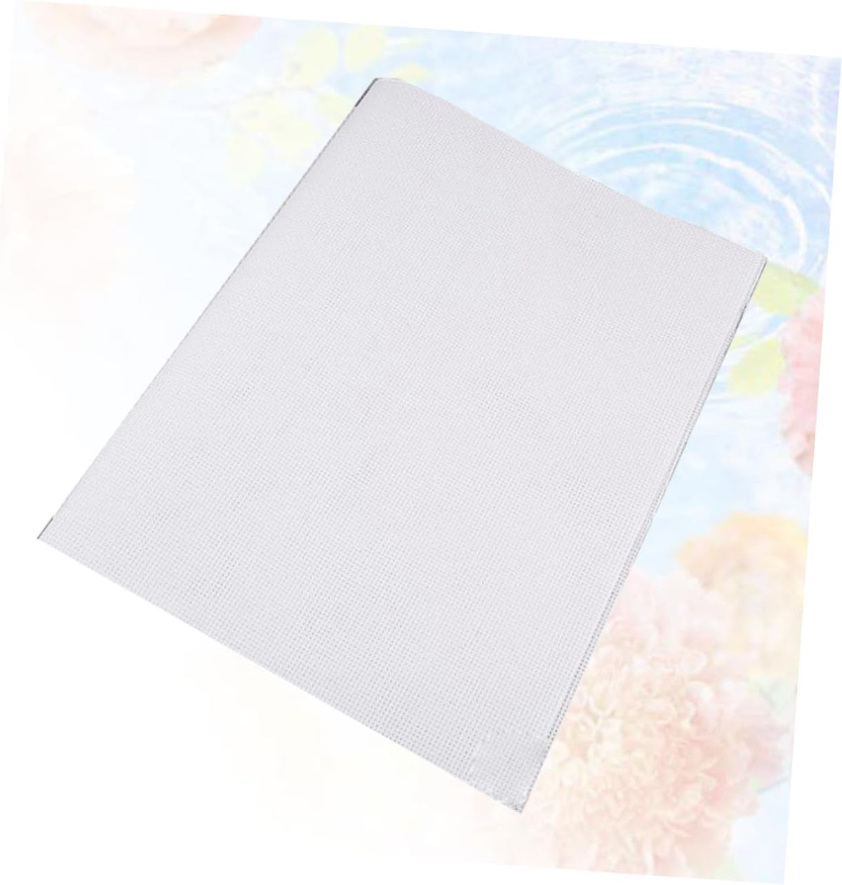 DIY Cross-Stitch Cloth for Women, Handmade Embroidery Fabric White