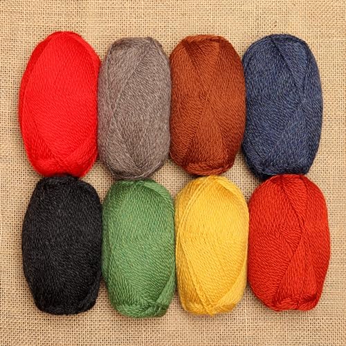 Highland Haven - 100% Highland Wool Yarn Set of 3 Skeins (150 Grams)