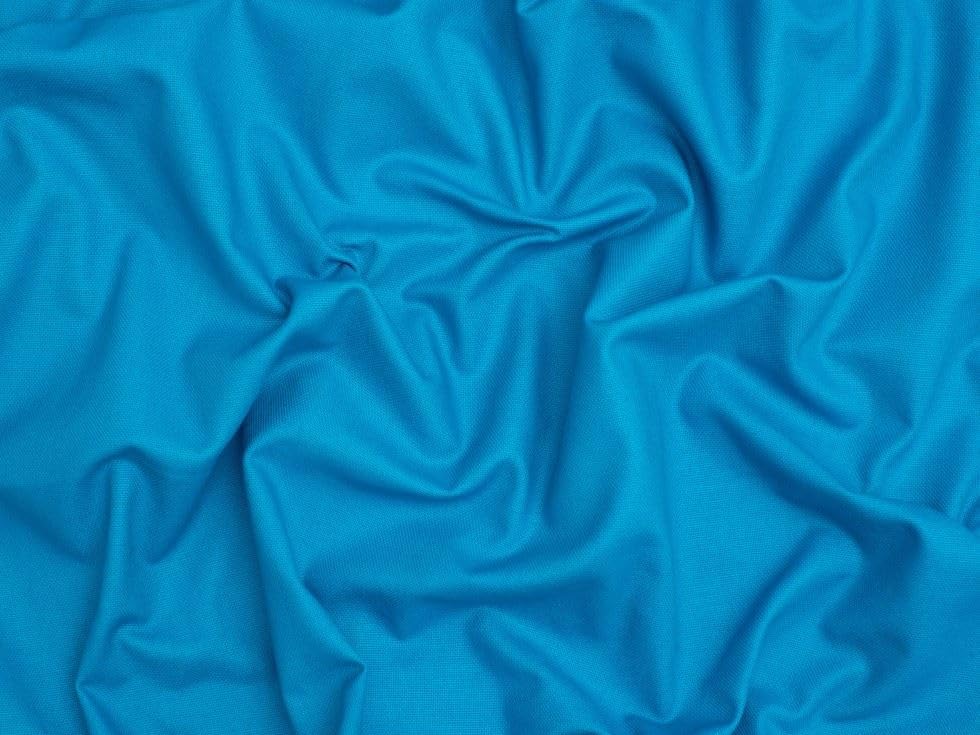 Minerva Core Range Peacock Soft Cotton Duck Canvas Fabric for Bag