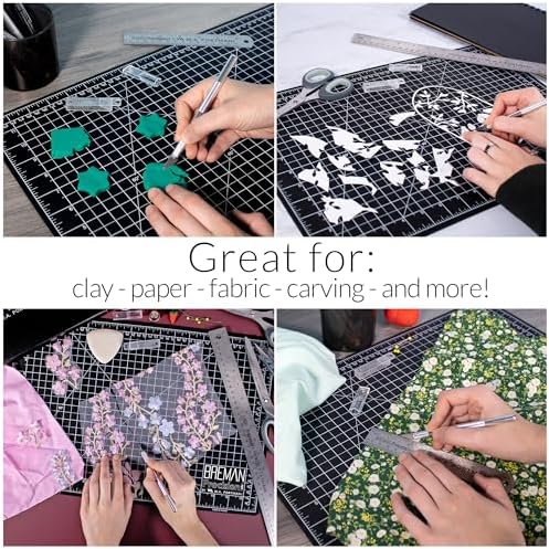 WA Portman Sewing Cutting Mat, Precision Knife, Blades, & Ruler Set