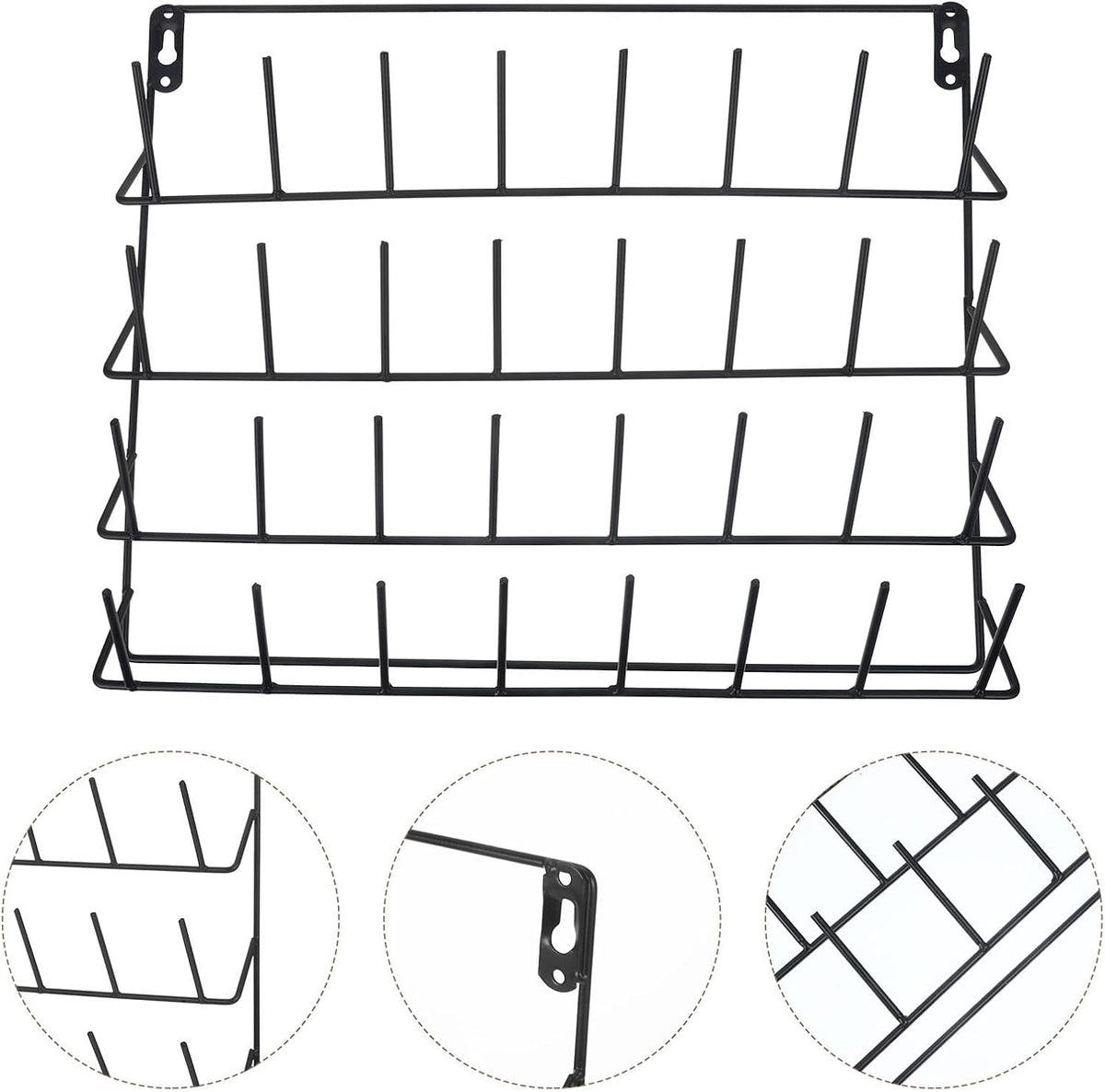 32 Frame Serger Room Thread Organizer Wall- Mounted Thread Holder Cone