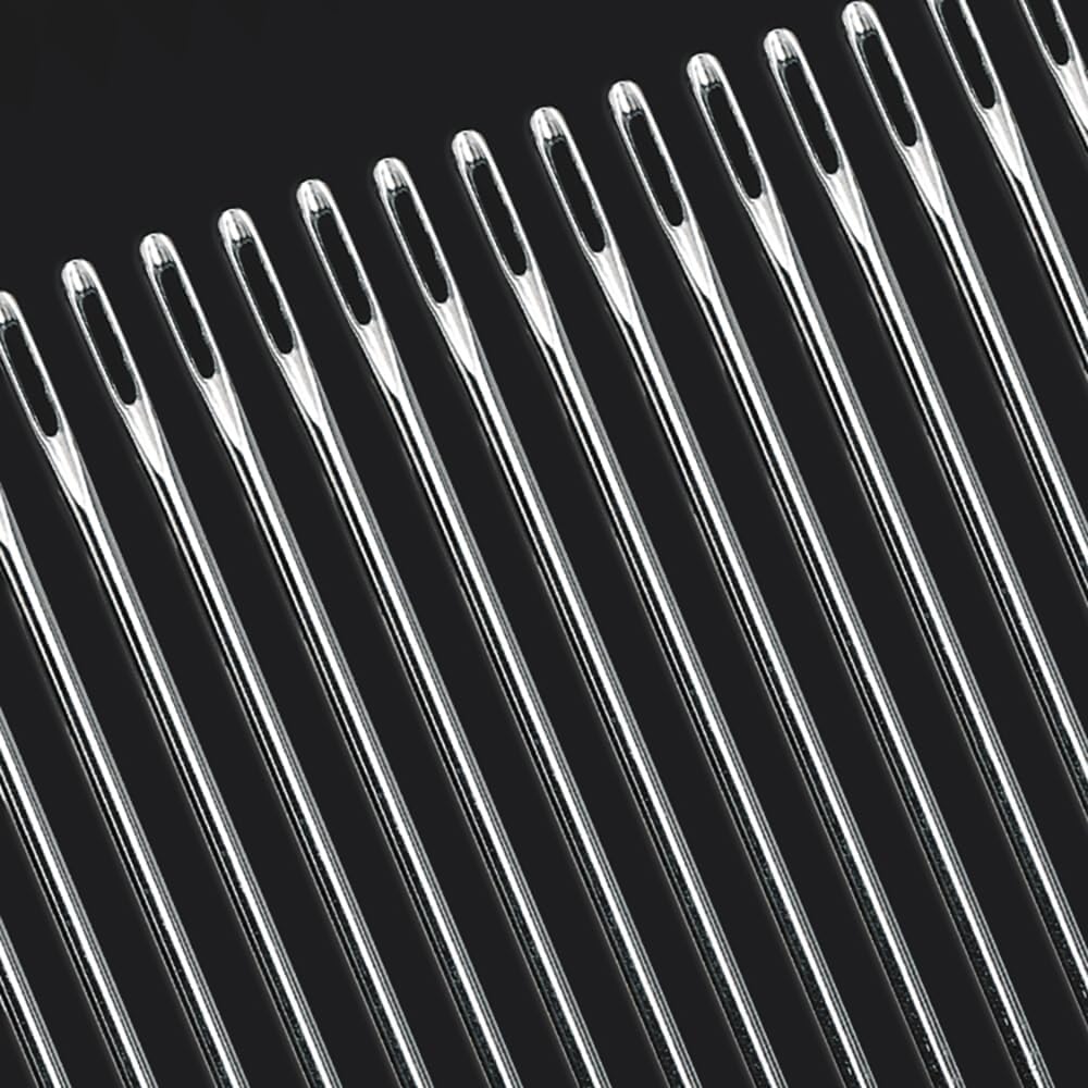4" Professional Upholstery Needle 10cm Length 3mm Thickness, Big Eye