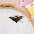 Caterpillar Cross Stitch Bat Magnetic Needle Minder - for Cross