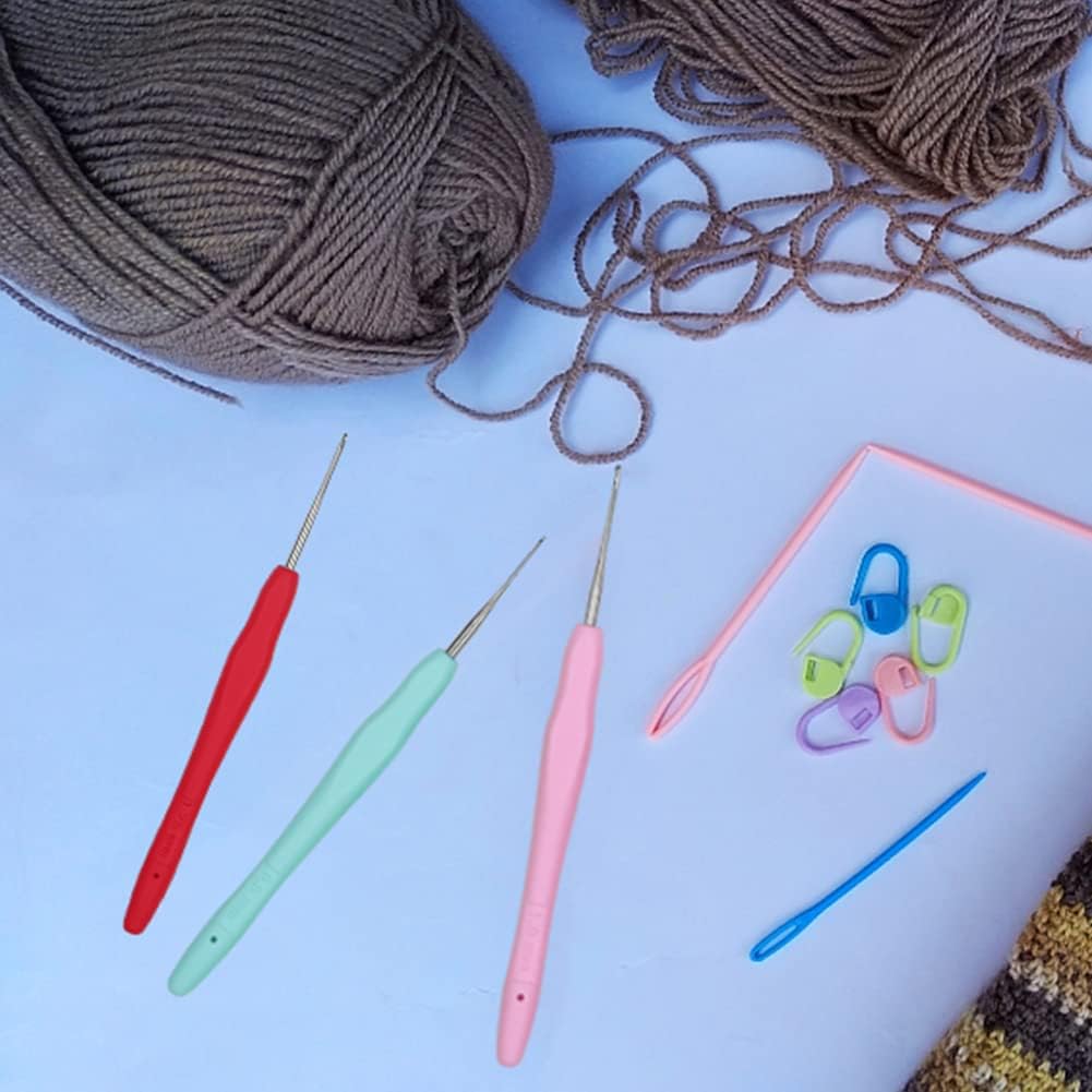 Small Sizes Crochet Hooks 5 pcs Lace Crochet Needles (0.5mm - 1.5mm)