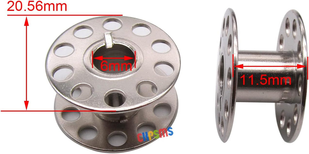 CKPSMS Brand - Metal BOBBINS #2518=SA156 Compatible with/Replacement