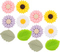 12pcs Colorful Knitting Needle Stoppers Silicone Needle Point