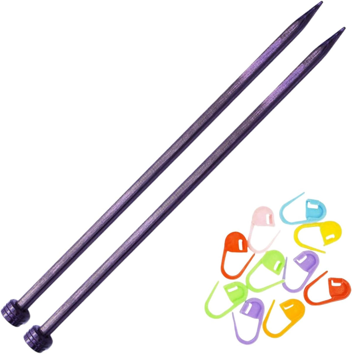 KnitPro J'Adore Cubic 10in US 9 (5.5mm) Straight Knitting Needles