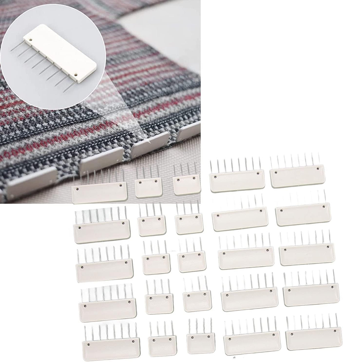 Knit Blocking Pins Kit, Knit Blocking Comb Set Knitting Block Tool for