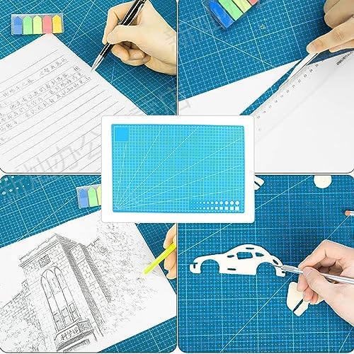 A3 Grid Lines PVC Cutting Mat Self healing Paper Leather Fabric