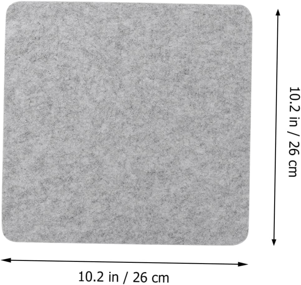 Wool Pressing Mat for Quilters and Embroidery Crafters, 10x10 Inch