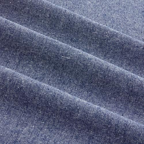 Kaufman Essex Yarn Dyed Linen Blend Denim-Blue, Fabric by the Yard