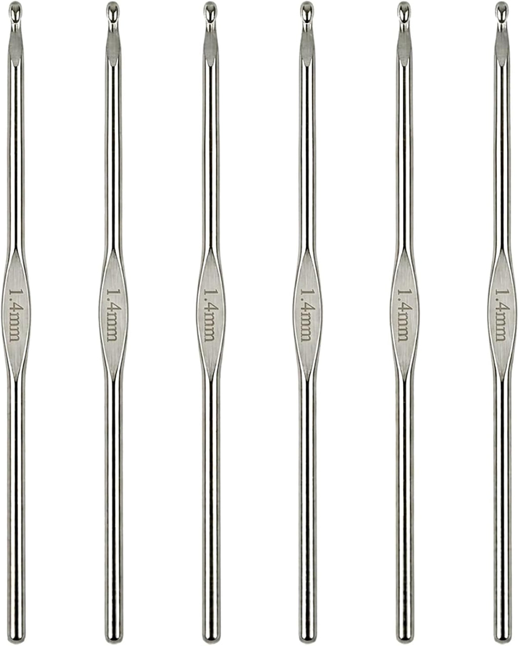 GLRXMX Stainless Steel Crochet Hooks 1.4mm US Size 9 Knitting Needles