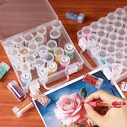 Bead Organizer, Bead Containers, 30 Grids Diamond Painting Storage
