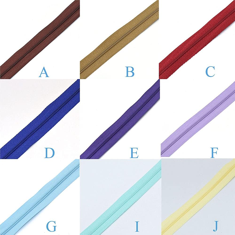 3# Sewing Zippers Coil Zippers Teeth Nylon Zipper Long Zippers Doll